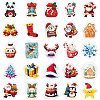 50Pcs Christmas Theme Cartoon Paper Stickers DIY-P085-05-5