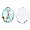 Glass Cabochons GGLA-T004-01-G-2