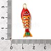 Rack Plating Brass Pendants KK-A268-05G-B04-3