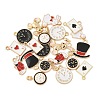 20Pcs 10 Styles Alloy Enamel Pendants ENAM-FP0002-89-2