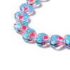 Handmade Glass Beads Strands LAMP-K037-09E-3