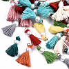 Polycotton(Polyester Cotton) Tassel Pendant Decorations FIND-T052-13-1