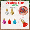 120Pcs Plastic Pendants KY-GL0001-05-2