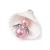 Natural Shell Pendants PALLOY-JF02646-4