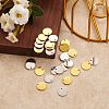 30Pcs 2 Colors Brass Charms KK-SZ0001-32-4