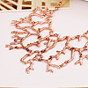 Alloy Bib Necklaces foe Women FS-WGD6134-02-1
