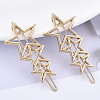 Alloy Hollow Geometric Hair Pin X-PHAR-N005-006G-4