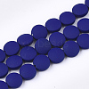 Spray Painted Non-magnetic Synthetic Hematite Beads G-T116-02-23-1