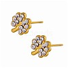 304 Stainless Steel Stud Earrings STAS-OY003-59G-3