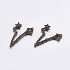 Alloy Cabochons LS-PALLOY-L204-12AB-1
