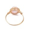 2Pcs Shell Pearl Finger Rings RJEW-JR00946-5