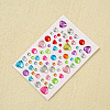 Acrylic Rhinestone Self-Adhesive Stickers WG39676-02-1
