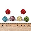 Pave Disco Ball Beads RB-Q195-14mm-M-2