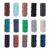 15 Rolls 15 Colors Sewing Threads YC-WH0010-02-1