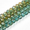 Baking Paint Transparent Glass Beads X1-DGLA-A035-T4mm-A08-1