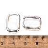 925 Sterling Silver Hoop Earrings STER-M018-09P-3