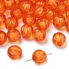 Autumn Theme Transparent Acrylic Beads TACR-S089-20mm-11-1