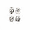 Tibetan Style Alloy Beads TIBE-S320-203AS-1