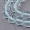 Green Watermelon Stone Glass Beads Strands X-G-Q462-8mm-33-1