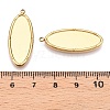 Ion Plating(IP) 304 Stainless Steel Pendant Cabochons Settings STAS-A070-45G-5