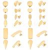 DICOSMETIC 24Pcs 6 Style 304 Stainless Steel Stud Earring Findings STAS-DC0005-67-1