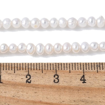 Natural Cultured Freshwater Pearl Beads Strands PEAR-I007-07N-03A-1
