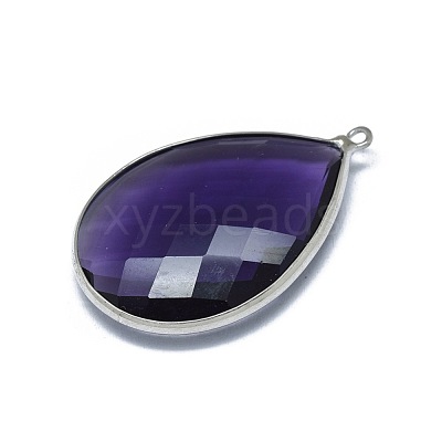 Glass Pendants G-E526-16-1