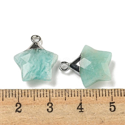 Natural Amazonite Pendants G-P540-01P-03-1