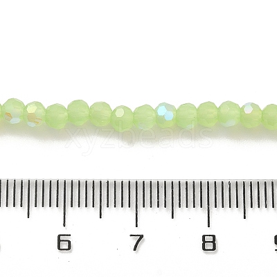 Imitation Jade Glass Beads Strands EGLA-A035-J3mm-L01-1