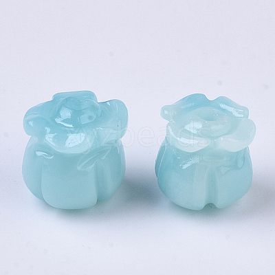Synthetic Coral Beads X-CORA-R017-28-A01-1
