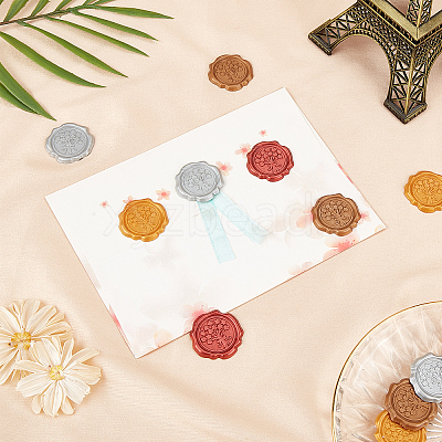 Adhesive Wax Seal Stickers DIY-WH0201-08D-1