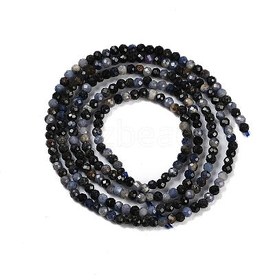 Natural Sapphire Beads Strands G-P553-G07-01-1