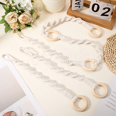 Cotton & Linen Weaving Flower Plant Hanger FIND-WH20008-37-1