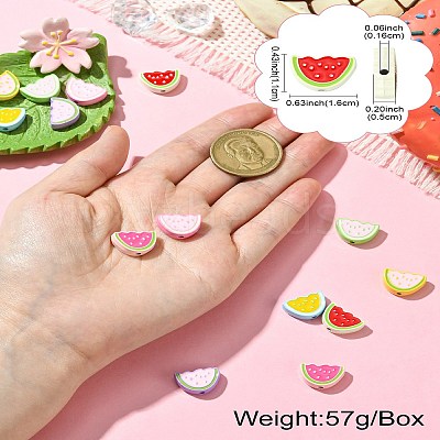 14Pcs 7 Colors Zinc Alloy Enamel Beads FIND-CJ0003-31-1