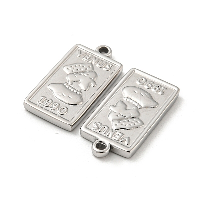 Non-Tarnish 304 Stainless Steel Pendants STAS-L022-210P-1