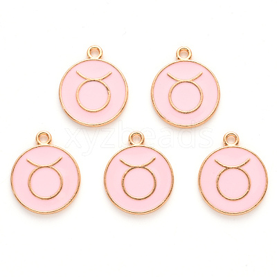 Alloy Enamel Pendants ENAM-S124-01A-09C-1