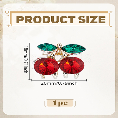 1Pc Mini Cherry Claw Hair Clip PHAR-LP0001-13-1