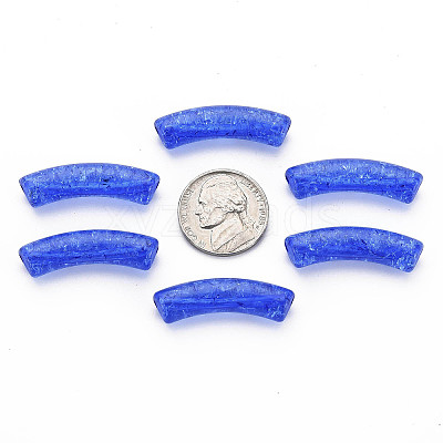 Transparent Crackle Acrylic Beads CACR-S009-001A-N86-1