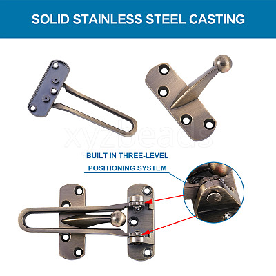 Zinc Alloy Swing Bar Door Lock LS-SW-TAC0002-01B-1