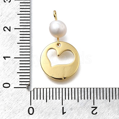 Brass Pendants KK-B132-11G-1