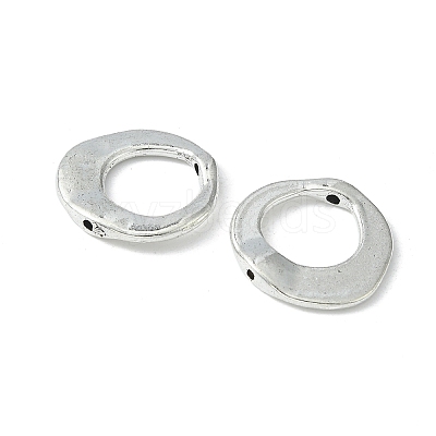 Tibetan Style Irregular Ring Bead Frames LS-LF10246Y-1