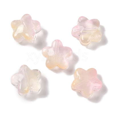 Baking Paint Glass Beads GLAA-S202-10H-1