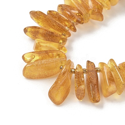 Natural Amber Beads Strands G-L095-D01-05-1