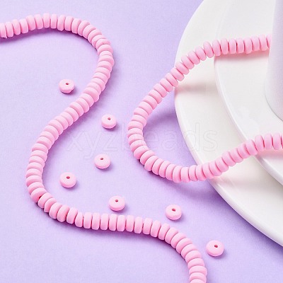 Handmade Polymer Clay Beads Strands CLAY-N008-008F-1