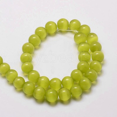Cat Eye Beads Strands X-CE-M011-10mm-22-1