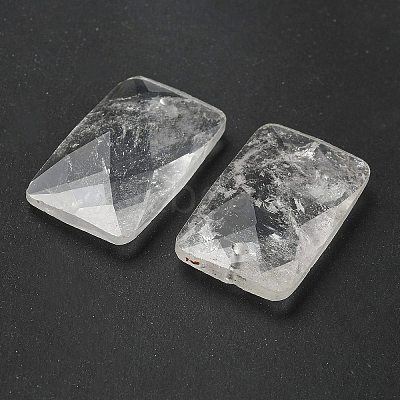 Natural Quartz Crystal Pendants G-Z071-04E-1