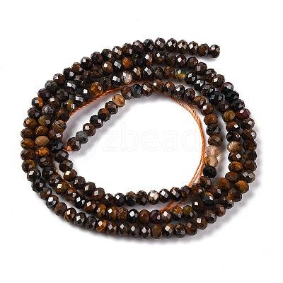 Natural Tiger Eye Beads Strands G-H003-B04-02A-1