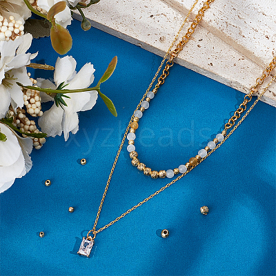 24Pcs 3 Styles 925 Sterling Silver Spacer Beads FIND-PH0060-01-1