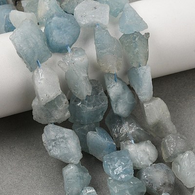 Raw Rough Natural Aquamarine Beads Strands GG-CBAC4AD-A01-01-1