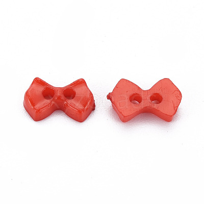 2-Hole Plastic Buttons BUTT-N018-028-04-1